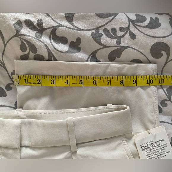NWT Lululemon pleat-front High rise Trouser size 12 - Picture 14 of 16